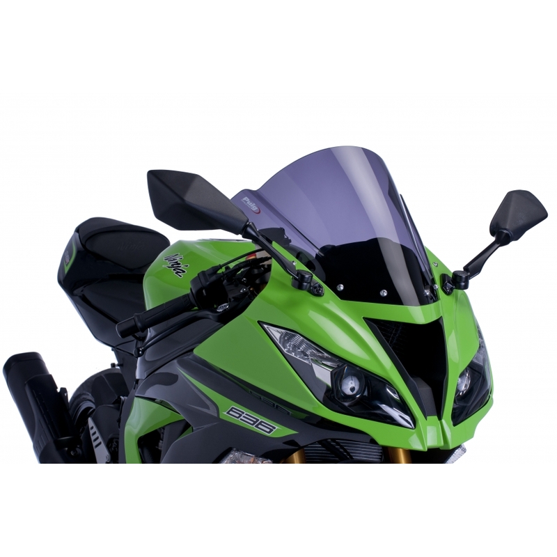 Plexi a Puig-Kawasaki ZX-6R/ZX-6R 636/ZX-10R RACING motorkerékpárhoz