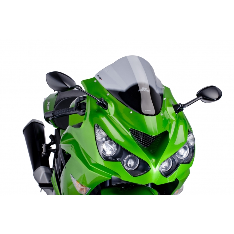 Plexi Puig-Kawasaki ZZR1400 (06-15) RACING motorkerékpárhoz