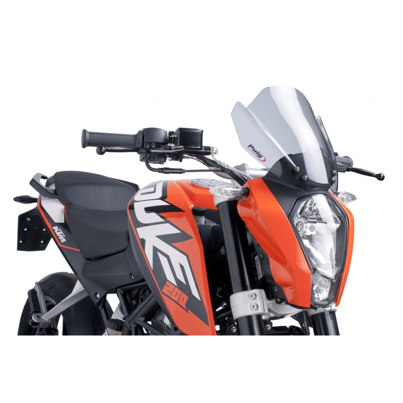 Plexi Puig-KTM 390 Duke (13-15) RACING motorkerékpárhoz