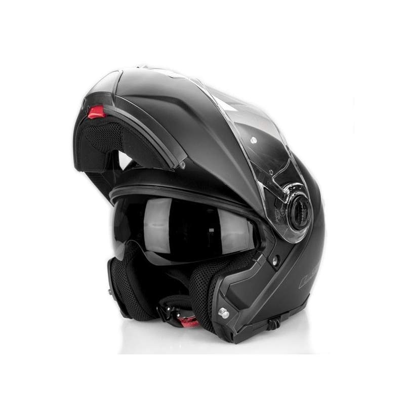 Billenő motoros sisak LS2 FF325 Strobe fekete matt - II. osztály