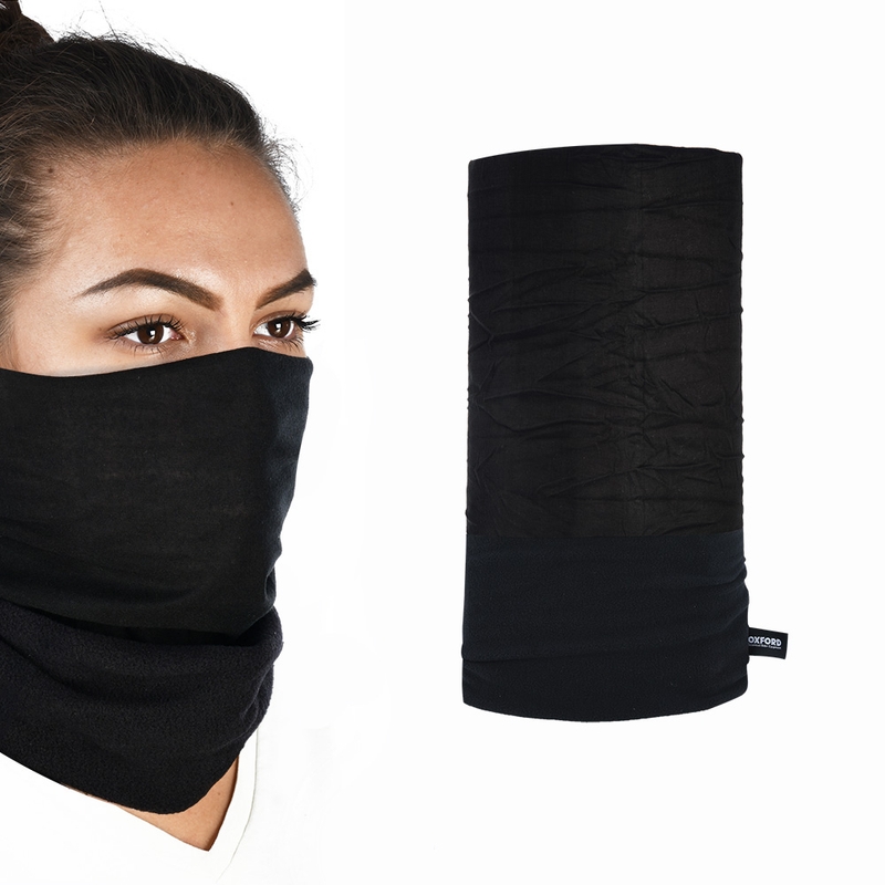 Multifunkcionális sál Oxford Snug Black