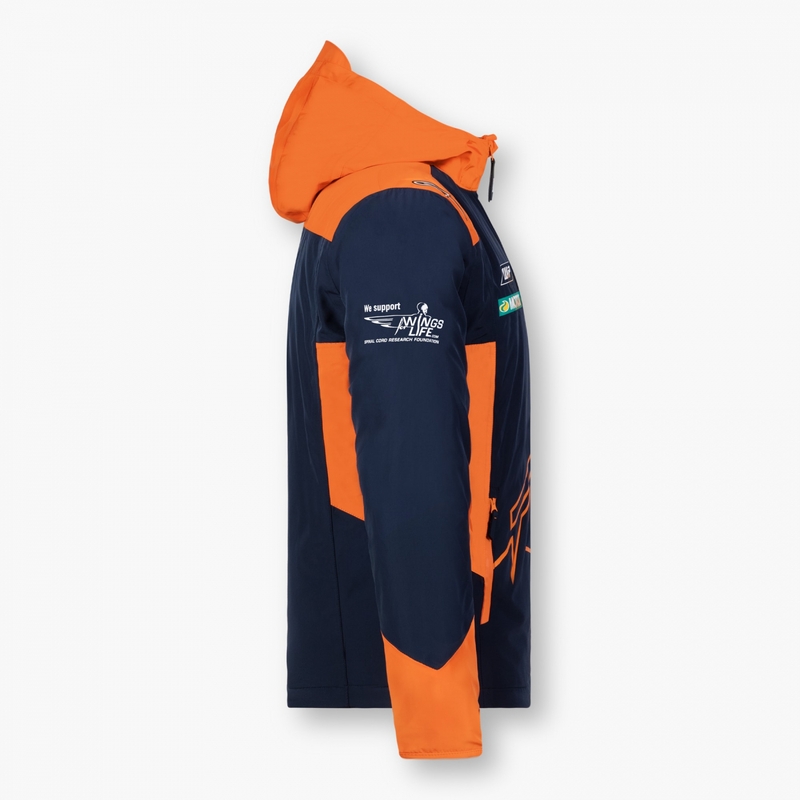 KTM Red Bull Racing Windbreaker Kabát kék-narancssárga kiárusítás