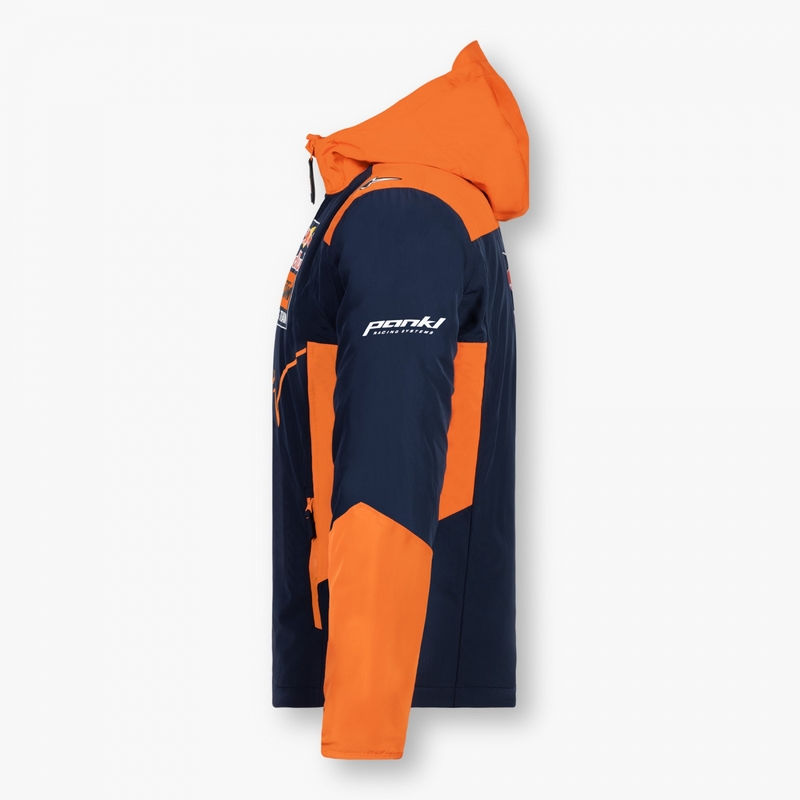 KTM Red Bull Racing Windbreaker Kabát kék-narancssárga kiárusítás