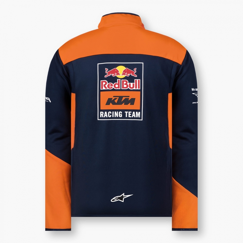 Softshell kabát KTM Red Bull Racing 22 kék-narancs
