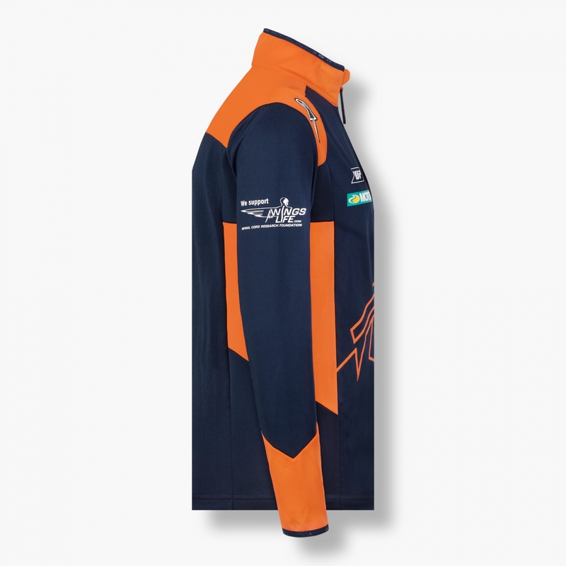 Pulóver KTM Red Bull Racing Pullover 22 kék-narancs kiárusítás