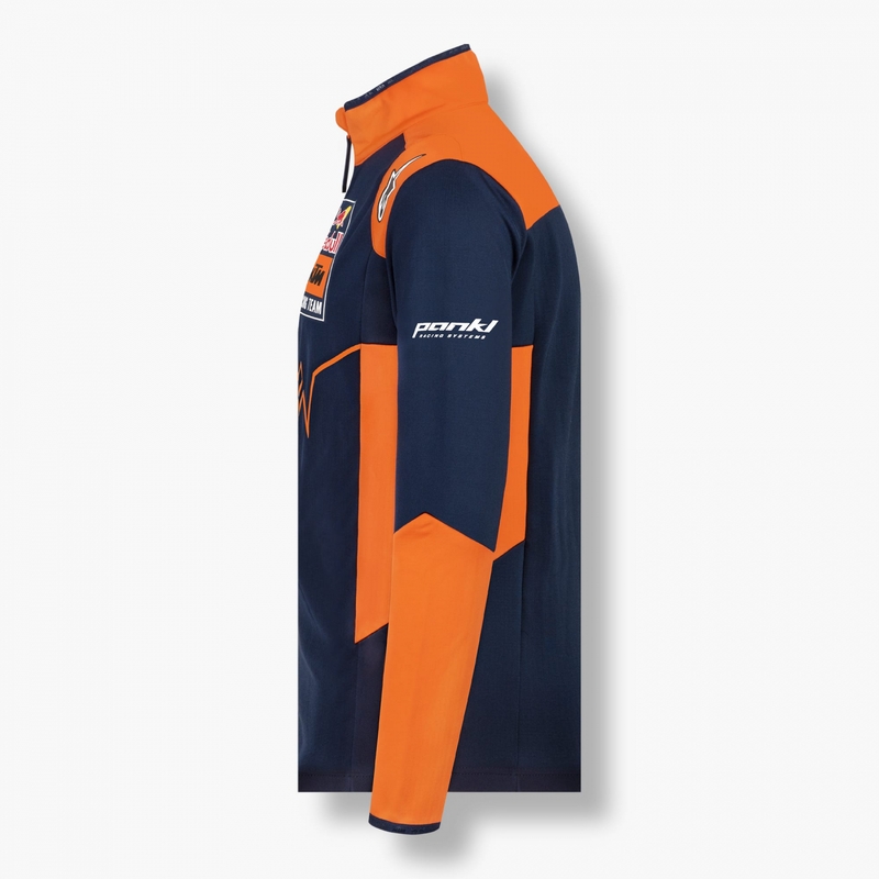 Pulóver KTM Red Bull Racing Pullover 22 kék-narancs kiárusítás