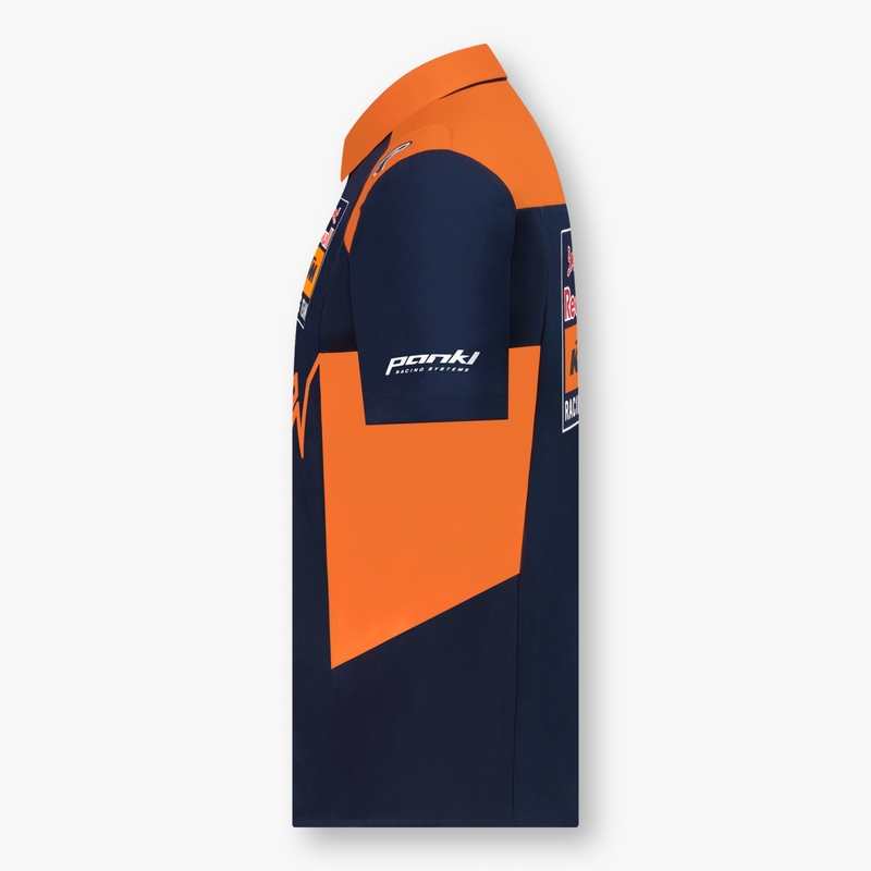 Póló póló KTM Red Bull Racing 22 kék-narancs kiárusítás