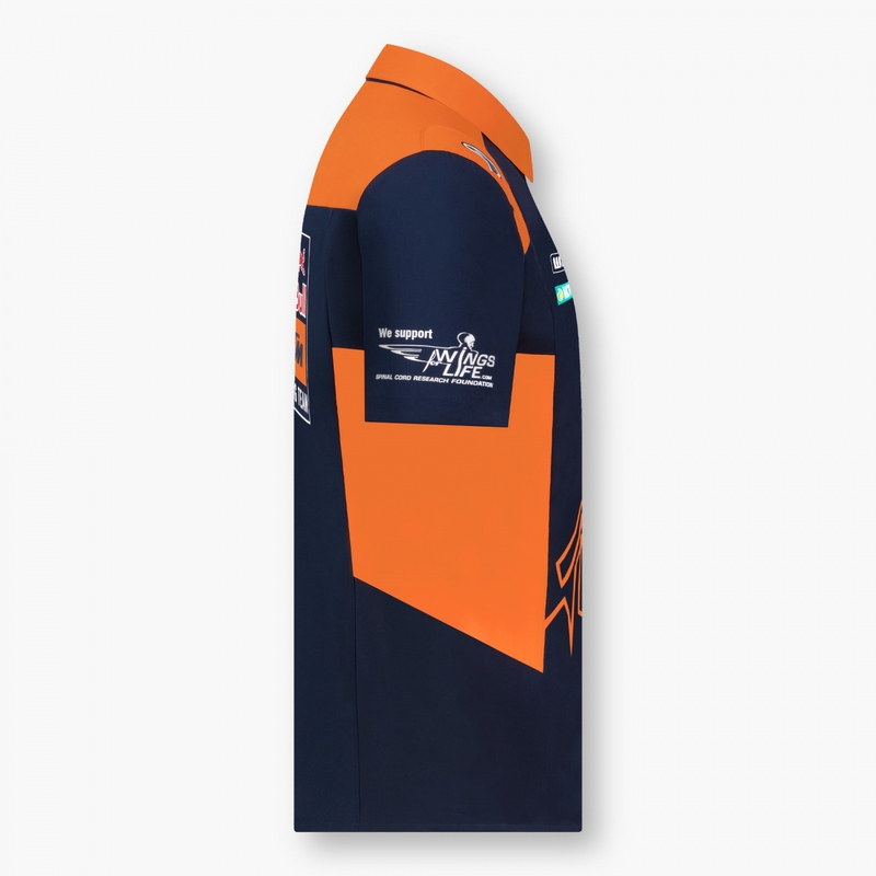 Póló póló KTM Red Bull Racing 22 kék-narancs kiárusítás