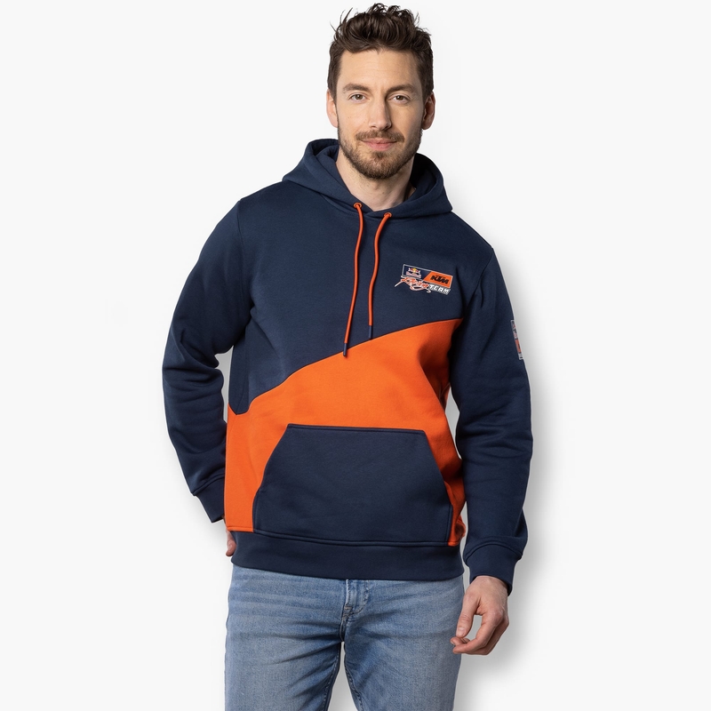 Pulóver KTM Red Bull Racing Colourswitch kék-narancs
