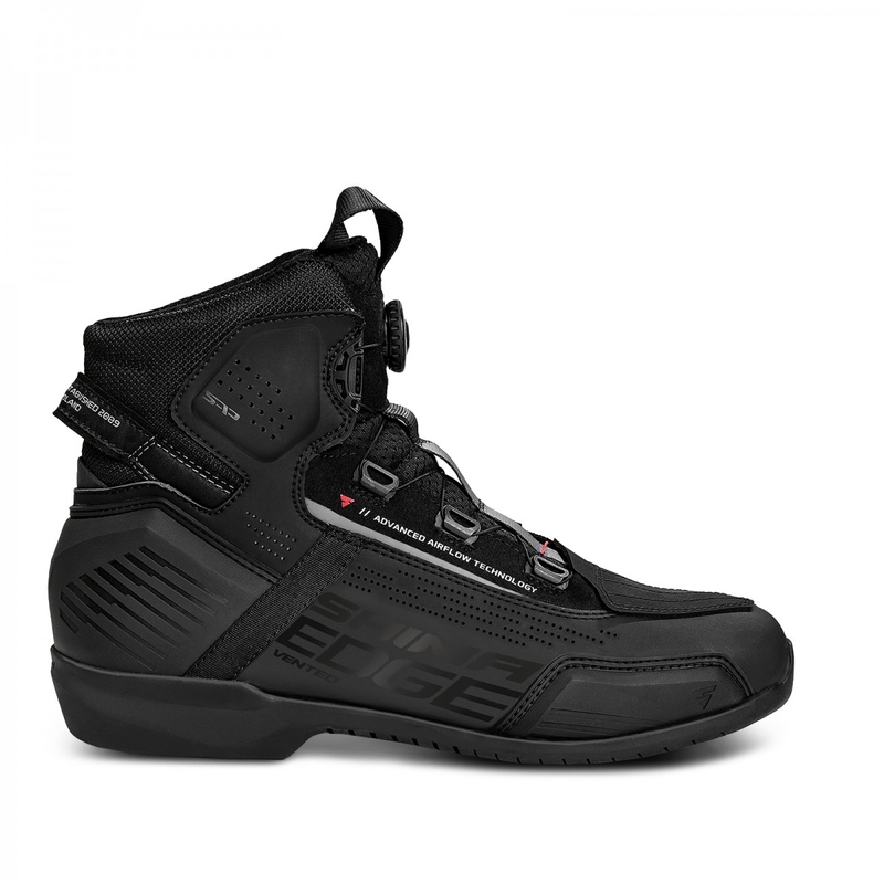 Shima Edge Vent motoros cipő fekete