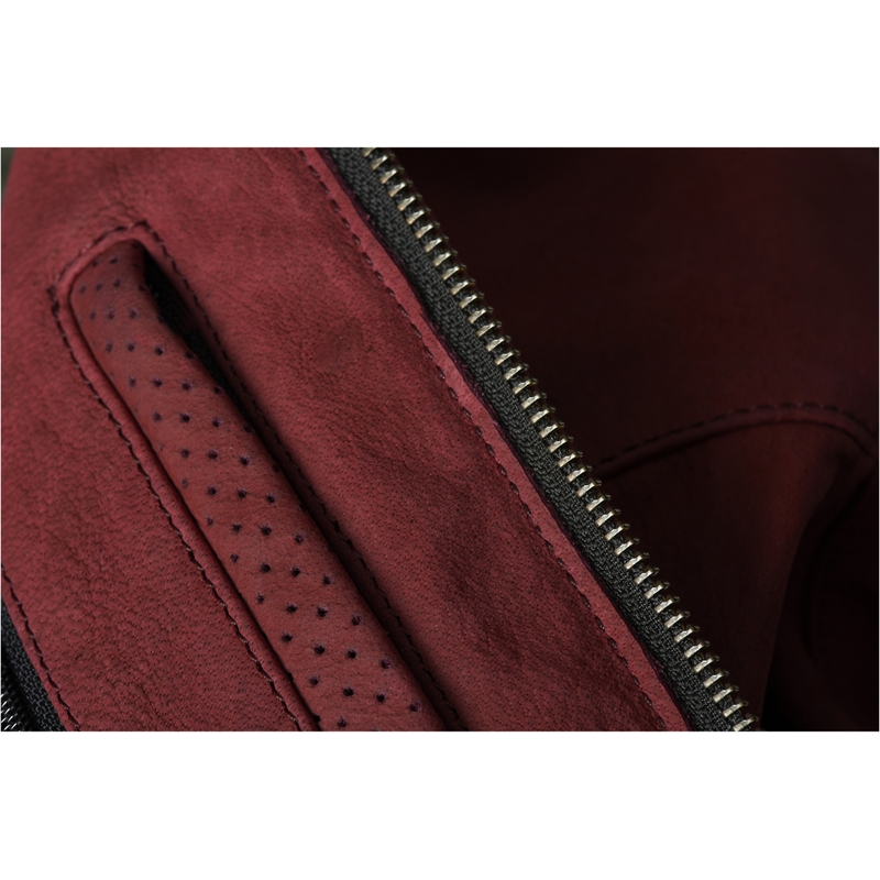 Női motoros kabát Furygan Debbie piros