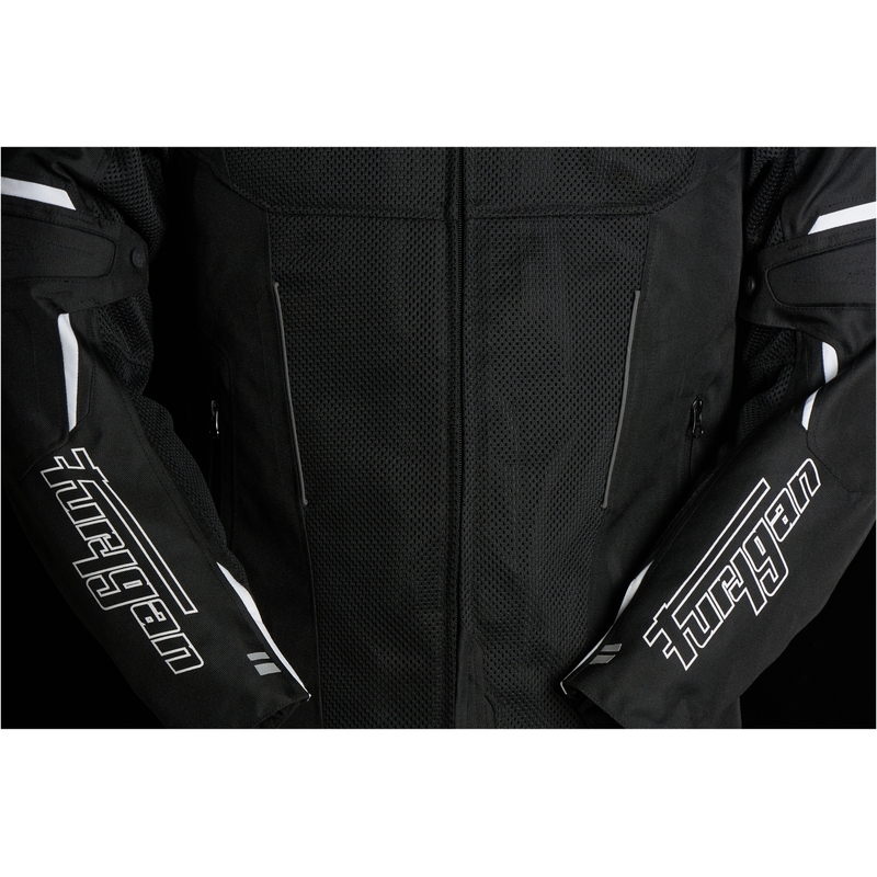 Furygan Ultra Spark Vented 3 az 1-ben kabát fehér-fekete kiárusítás