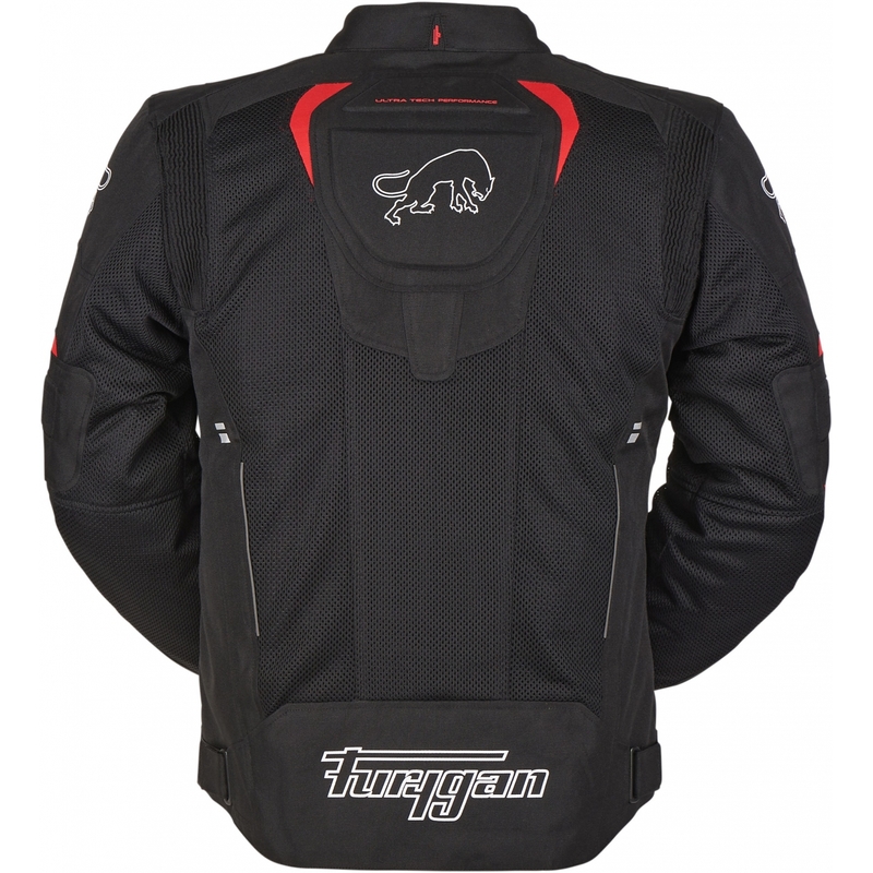 Furygan Ultra Spark Vented 3 az 1-ben motoros dzseki piros-fekete