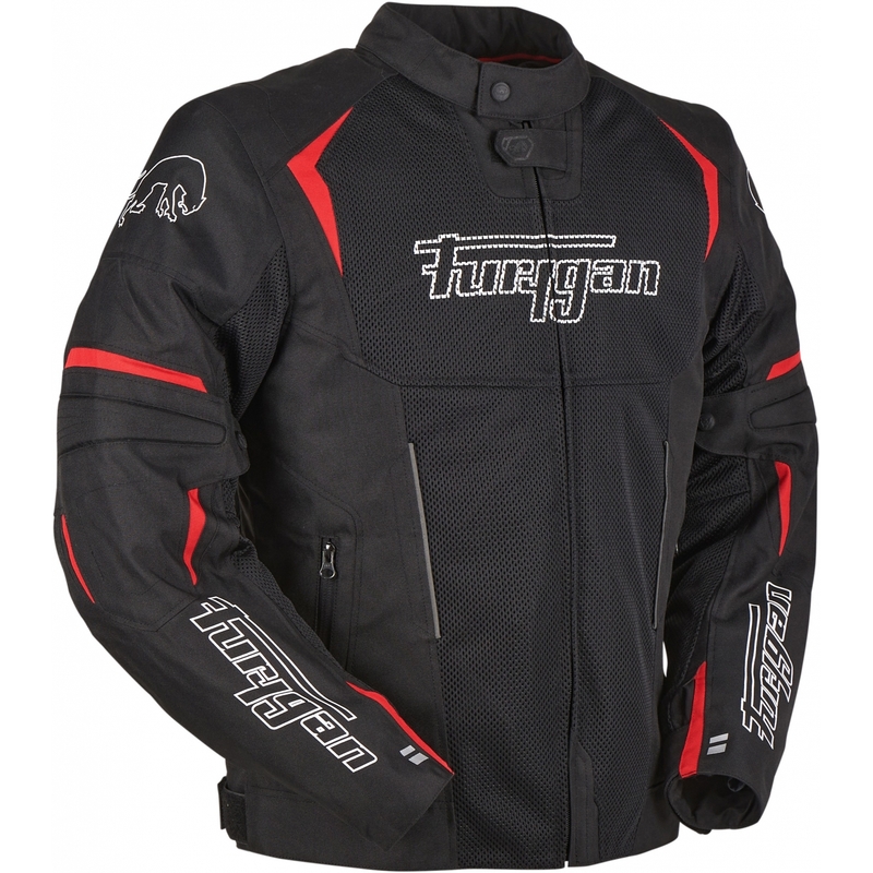 Furygan Ultra Spark Vented 3 az 1-ben motoros dzseki piros-fekete