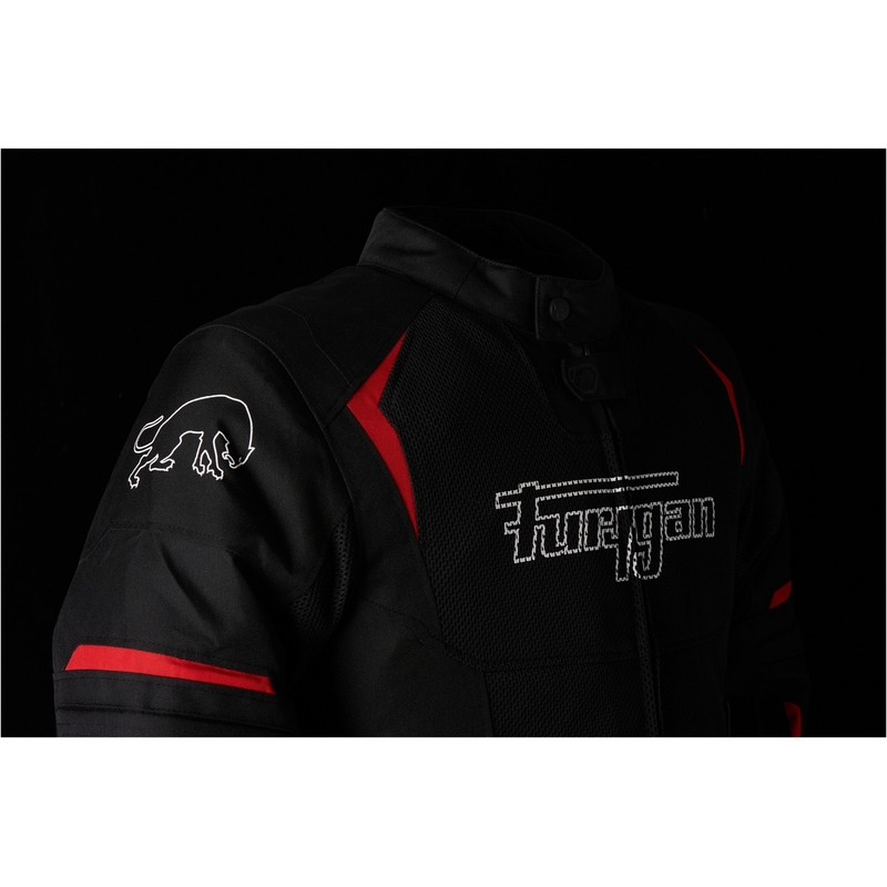 Furygan Ultra Spark Vented 3 az 1-ben motoros dzseki piros-fekete