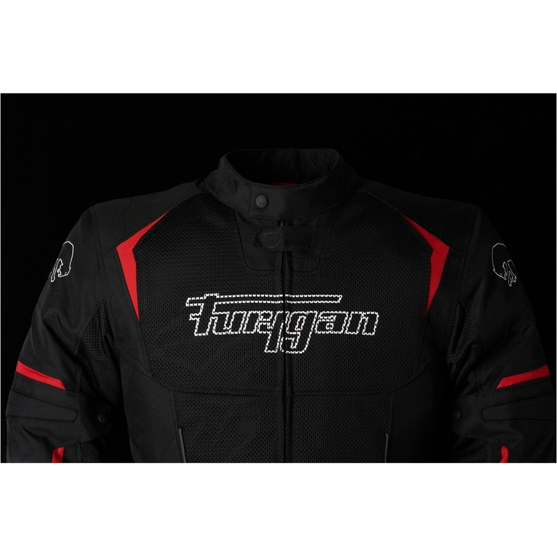Furygan Ultra Spark Vented 3 az 1-ben motoros dzseki piros-fekete
