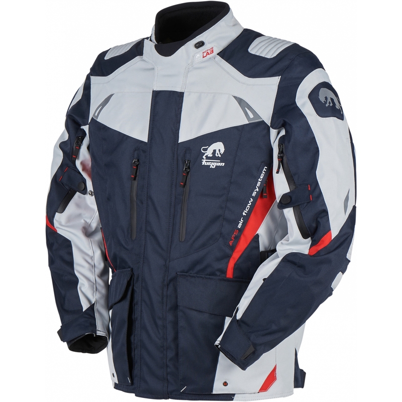 Furygan Apalaches motoros kabát kék-szürke-piros