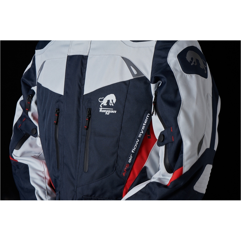Furygan Apalaches motoros kabát kék-szürke-piros