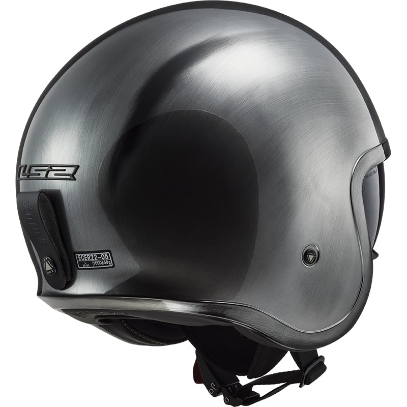 Nyitott motoros sisak LS2 OF599 Spitfire Jeans Titanium