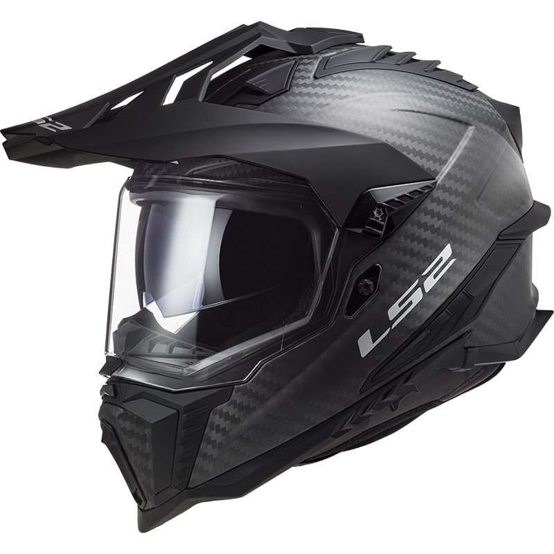 Enduro sisak LS2 MX701 Explorer C tömör koromfekete Matt