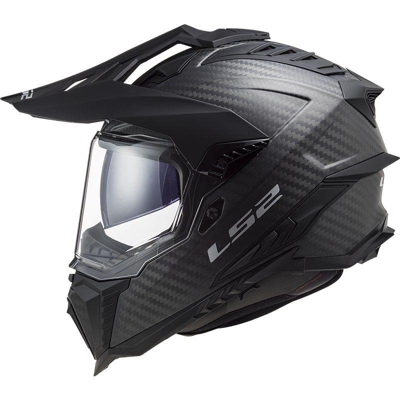 Enduro sisak LS2 MX701 Explorer C tömör koromfekete Matt