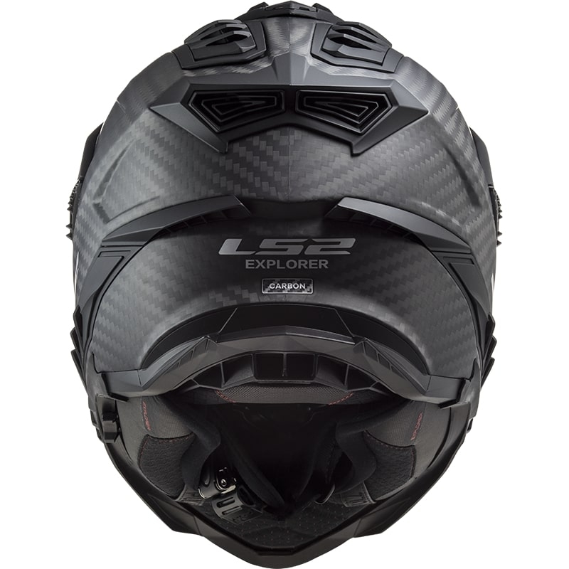 Enduro sisak LS2 MX701 Explorer C tömör koromfekete Matt
