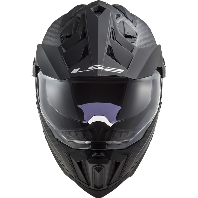Enduro sisak LS2 MX701 Explorer C tömör koromfekete Matt