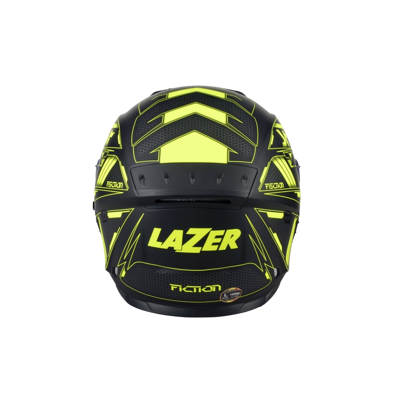 Integrált motoros sisak Lazer Rafale Evo MM Roadtech fekete-fluo sárga
