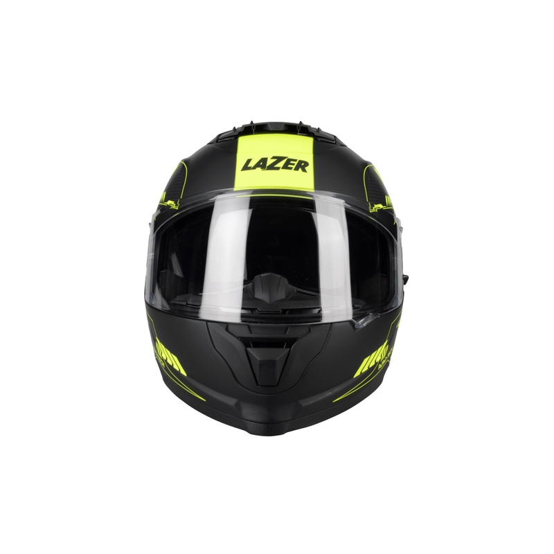 Integrált motoros sisak Lazer Rafale Evo MM Roadtech fekete-fluo sárga