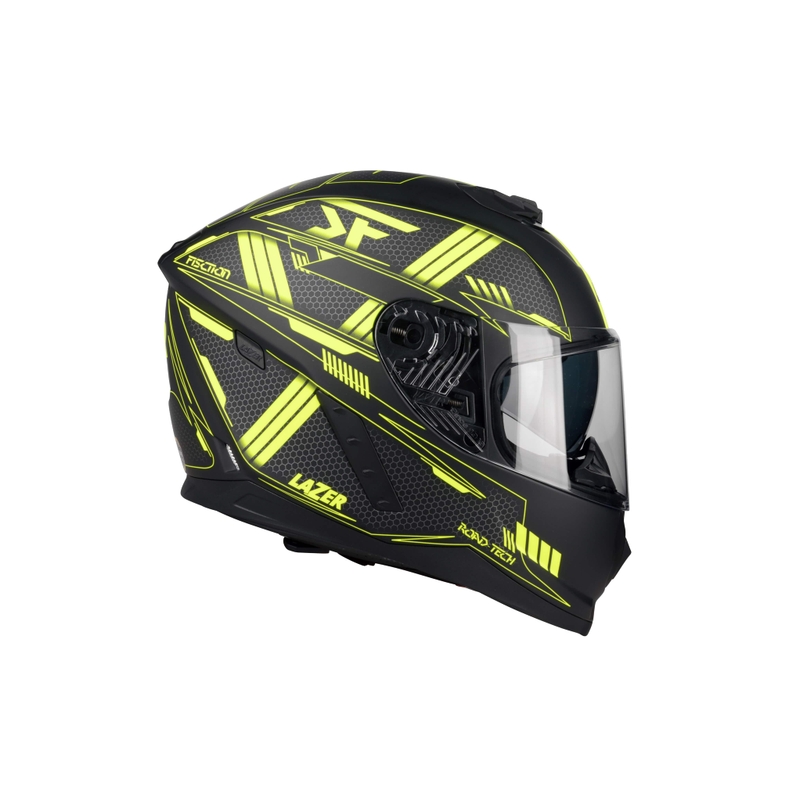 Integrált motoros sisak Lazer Rafale Evo MM Roadtech fekete-fluo sárga