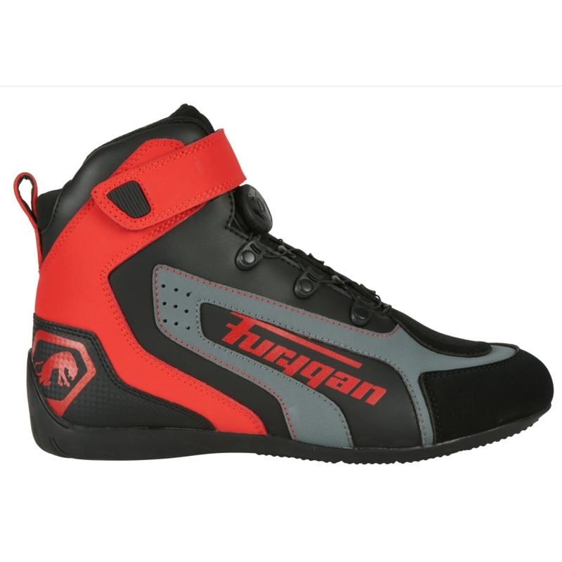 Furygan V4 Easy D3O motoros cipő fekete-piros
