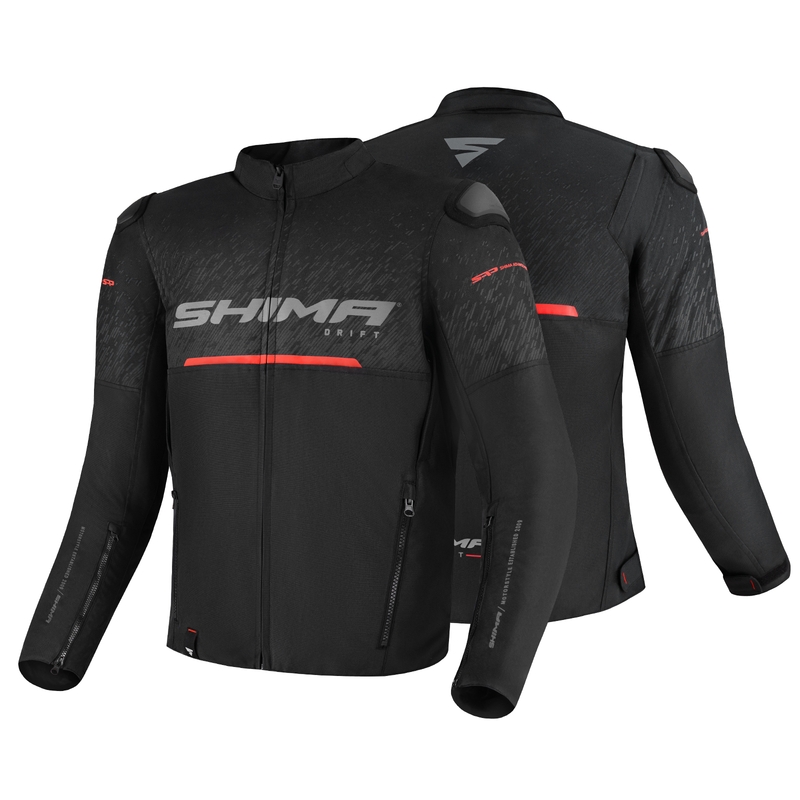 Shima Drift motoros kabát fekete kiárusítás