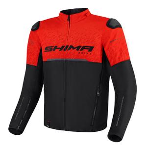 Shima Drift motoros kabát fekete-piros