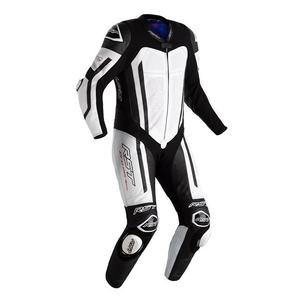 Egyrészes motorkerékpár-öltöny RST Pro sorozatú légzsák fekete-fehér kiárusítás