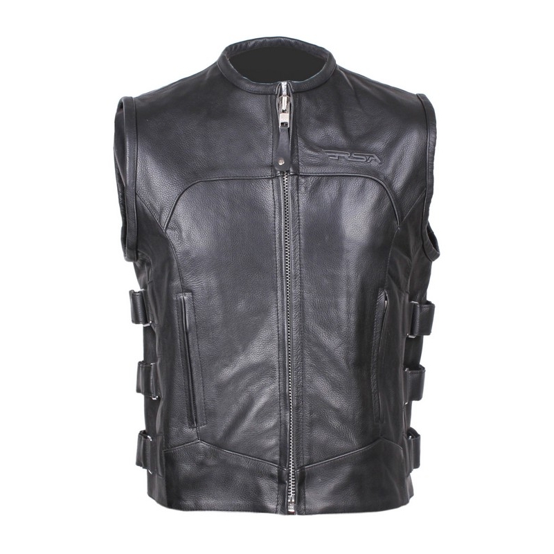 RSA Biker motoros bőrmellény