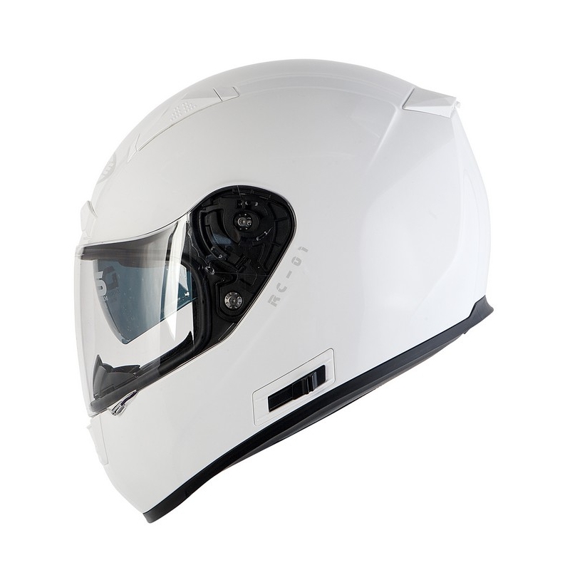 Motorkerékpár sisak Ózon RC-01 fehér akció kiárusítás