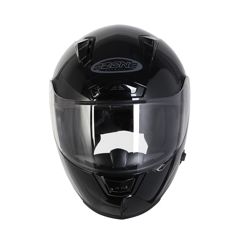 Motorkerékpár sisak Ózon RC-01 feketefényes akció kiárusítás