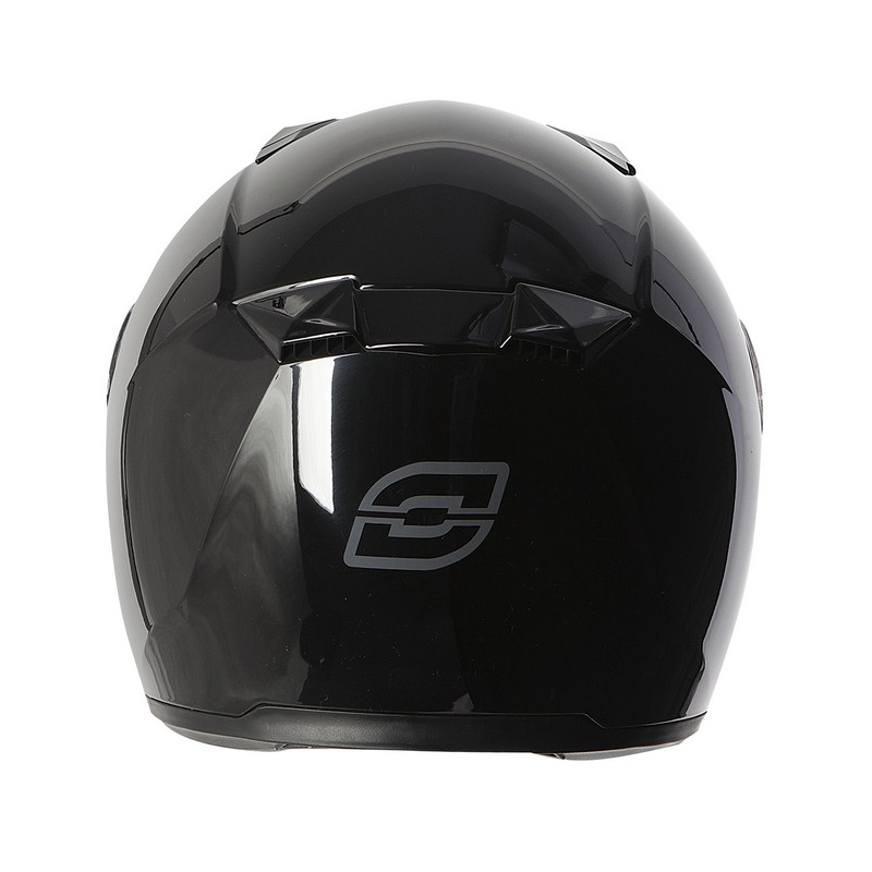 Motorkerékpár sisak Ózon RC-01 feketefényes akció kiárusítás