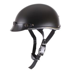 Motorkerékpár sisak RSA Chrome díszítéssel fekete matt