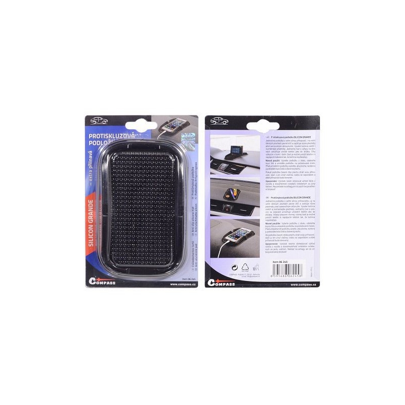 Csúszásgátló betét SILICON GRANDE fekete