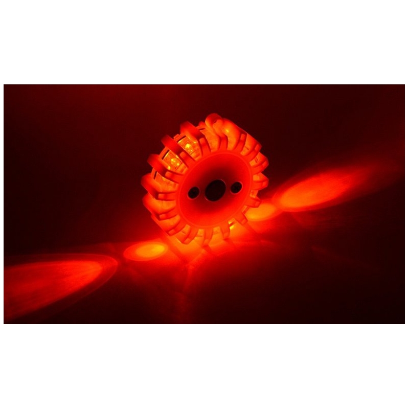 9 funkciós LED figyelmeztető lámpa