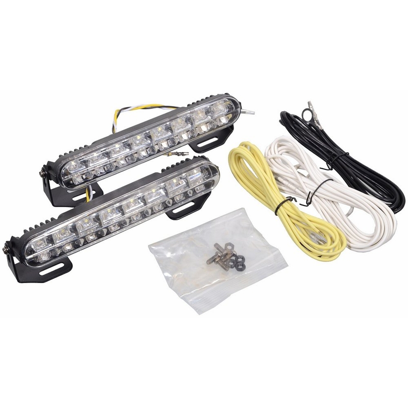 Nappali menetfény RL hom. 16 LED-es be/ki rendszer