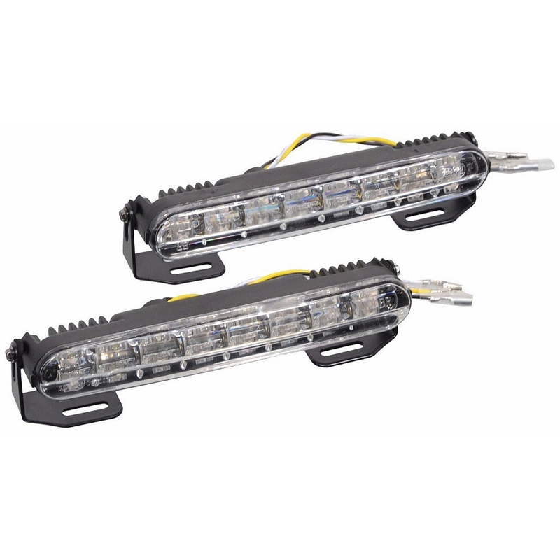 Nappali menetfény RL hom. 16 LED-es be/ki rendszer