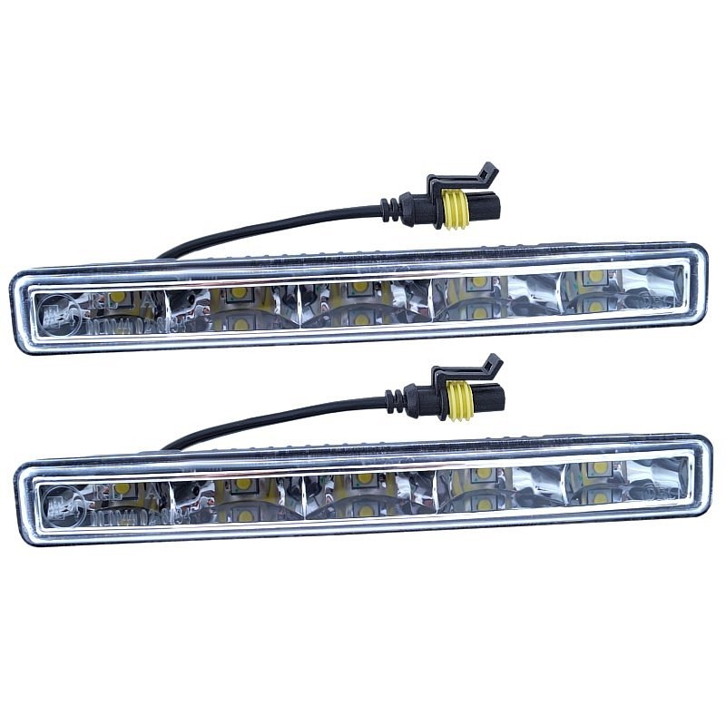 Nappali menetlámpa 5 NAGY TELJESÍTMÉNY LED 12V/24V (182x23x51 mm)