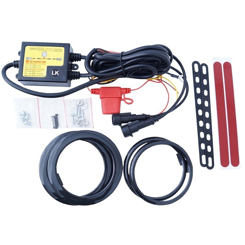 Nappali menetfény 4db HIGH POWER LED 12V/24V (kerek 70mm)