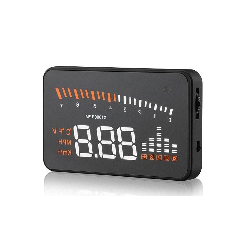 Monitor 3,5"-os HUD vetítési kijelzővel
