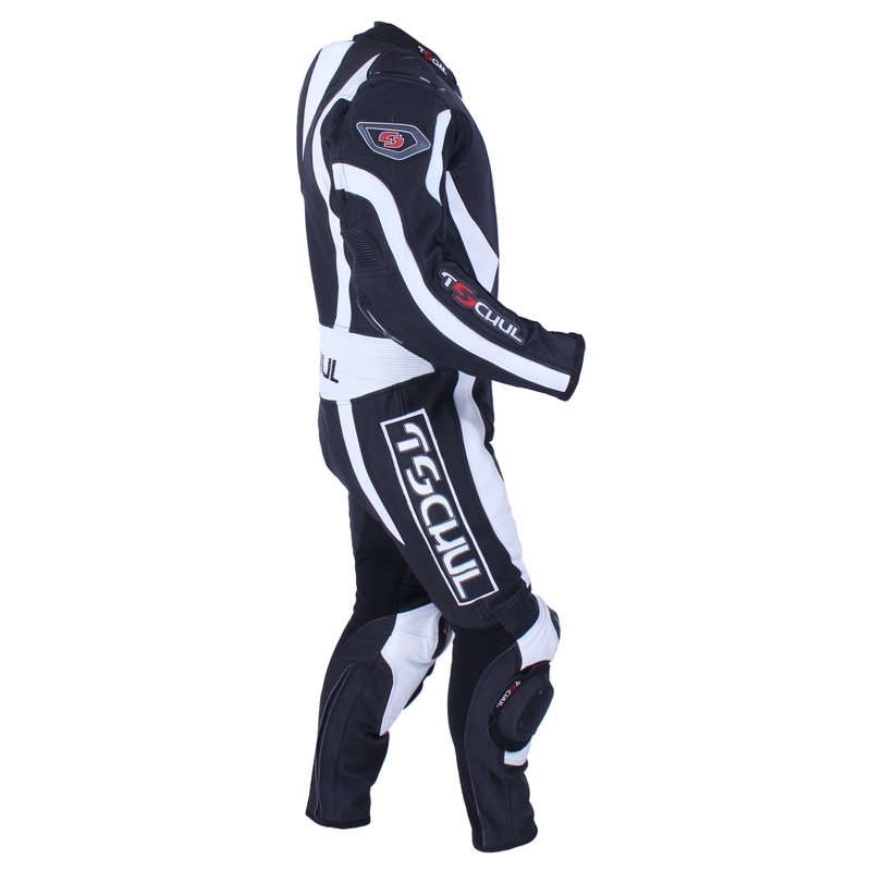 Férfi egyrészes overall Tschul 990 fekete-fehér akció kiárusítás