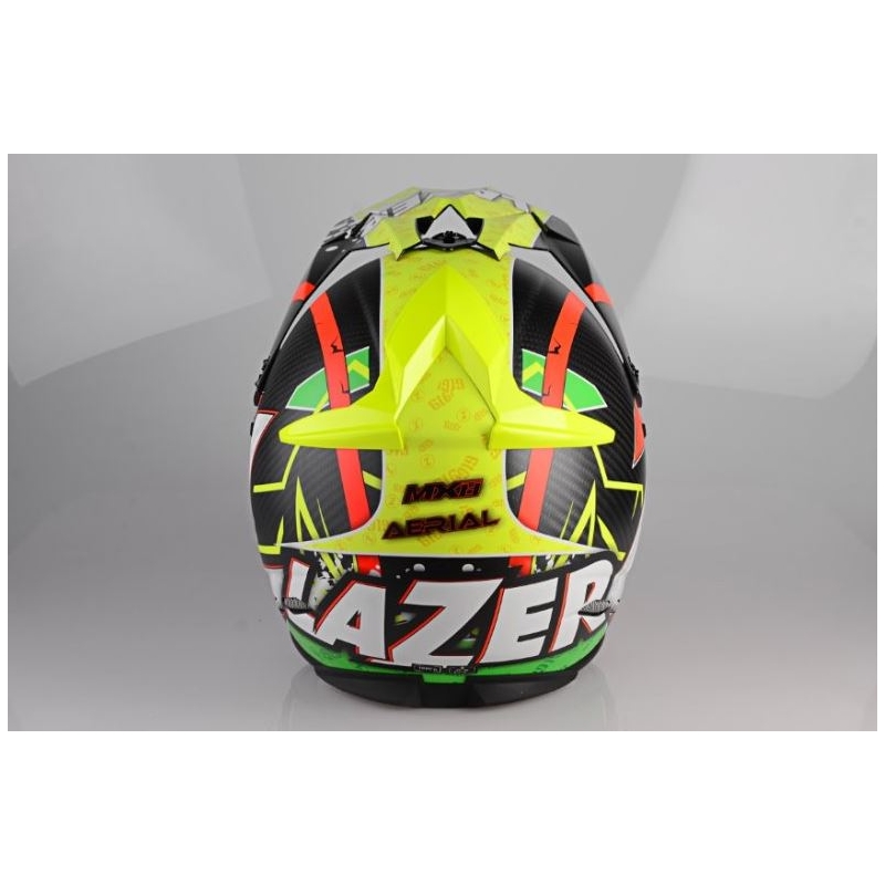 Motocross motorkerékpár sisak Lazer MX8 Légi tiszta szén eladás kiárusítás
