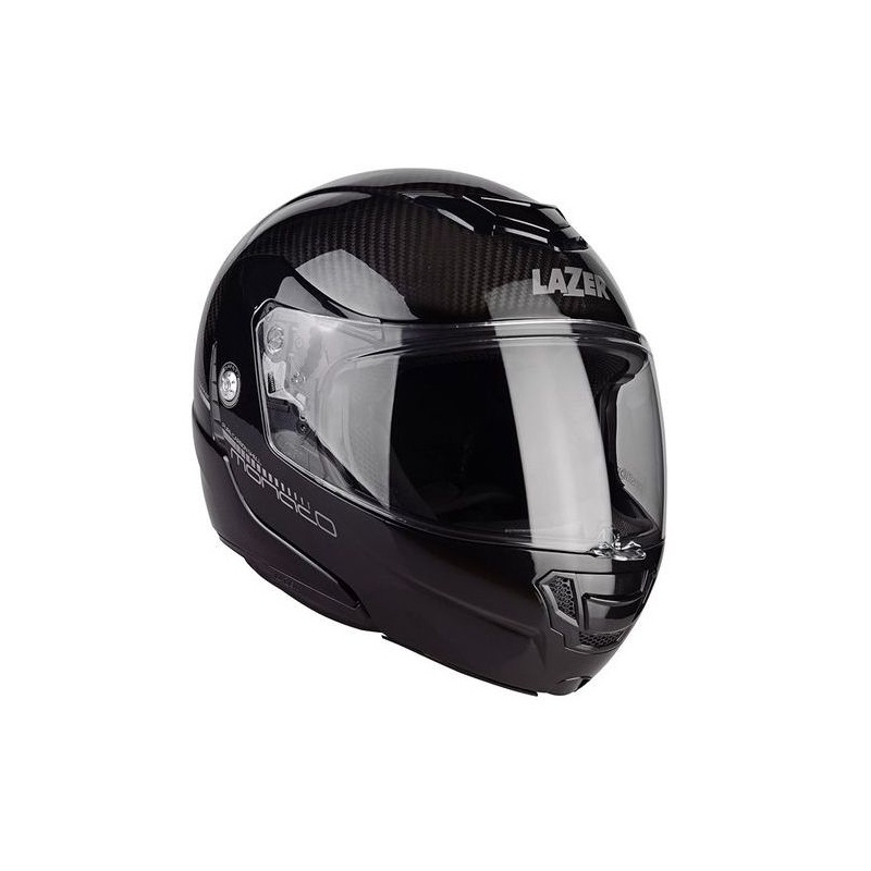 Lazer Monaco Evo motoros flip sisak - Pure Carbon sale kiárusítás