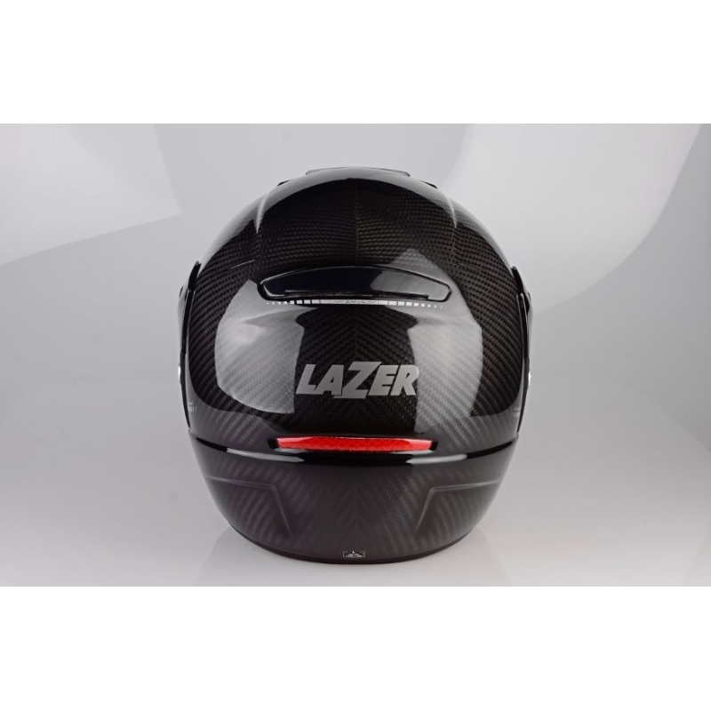 Lazer Monaco Evo motoros flip sisak - Pure Carbon sale kiárusítás